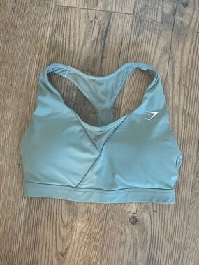 Women’s Gymshark Teal Mesh Sports Bra Size Extra Small